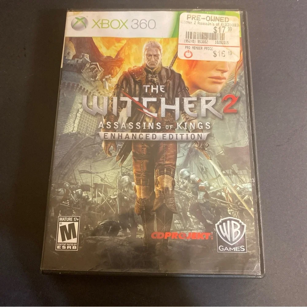 The Witcher‎ 2 Assassin's Of Kings Enhanced Edition XBox 360
